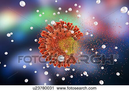 Destruction of Human Immunodeficiency Virus (HIV), computer illustration. Conceptual image for HIV-infection and AIDS treatment and prevention. View Large Photo Image Stock Image - Destruction of Human Immunodeficiency Virus (HIV), computer illustration. Conceptual image for HIV-infection and AIDS treatment and prevention.. Fotosearch