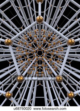Stock Image - Nanoparticle, computer artwork.. Fotosearch