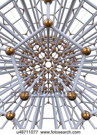 Stock Photo - Nanoparticle, computer artwork.. Fotosearch
