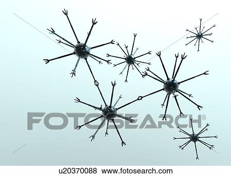 Stock Photo - Nanotechnology concept, illustration.. Fotosearch