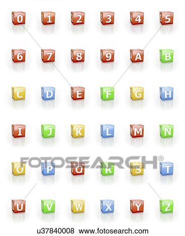 Numbers 1 - 0, letters A - Z on cubic blocks. View Large Photo Image Stock Photo - Numbers 1 - 0, letters A - Z on cubic blocks.. Fotosearch