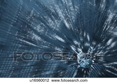 Satellite, conceptual image. View Large Photo Image Stock Image - Satellite, conceptual image.. Fotosearch