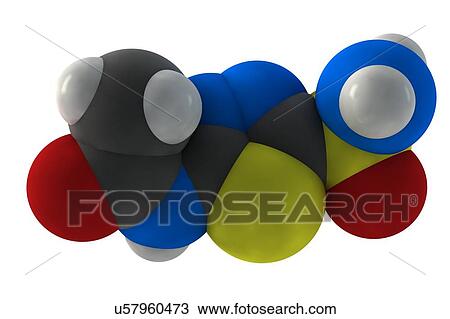 Acetazolamide diuretic drug molecule View Large Photo Image Stock Image - Acetazolamide diuretic drug molecule. Fotosearch