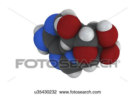 Adenosine purine nucleoside molecule View Large Photo Image Stock Image - Adenosine purine nucleoside molecule. Fotosearch
