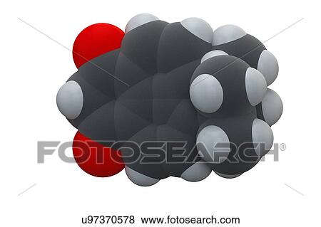 Stock Photo - Avobenzone sunscreen molecule. Fotosearch