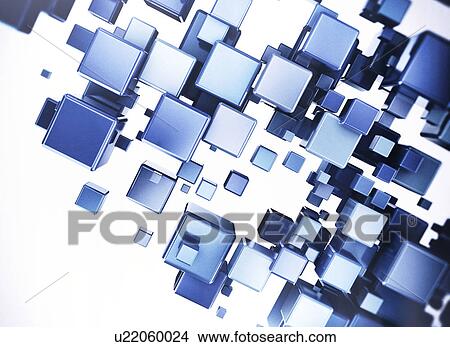 Blue cubes View Large Photo Image Picture - Blue cubes. Fotosearch