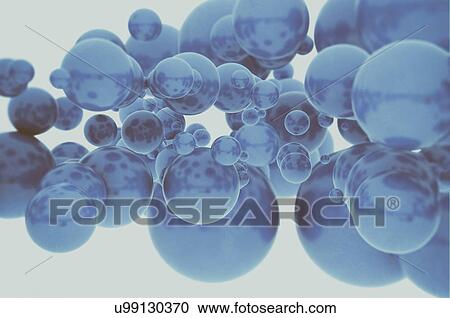 blue spheres ghost