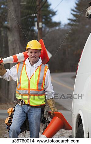 Communications worker View Large Photo Image Picture - Communications worker. Fotosearch