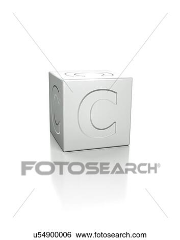 Cube with the letter C embossed. View Large Photo Image Stock Photograph - Cube with the letter C embossed.. Fotosearch