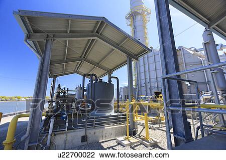 Electric cogeneration power plant View Large Photo Image Stock Image - Electric cogeneration power plant. Fotosearch