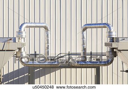 Electric cogeneration power plant View Large Photo Image Stock Photo - Electric cogeneration power plant. Fotosearch