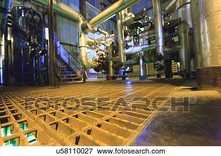 Electric cogeneration power plant View Large Photo Image Stock Photo - Electric cogeneration power plant. Fotosearch