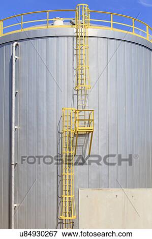 Stock Photo - Electric cogeneration power plant. Fotosearch