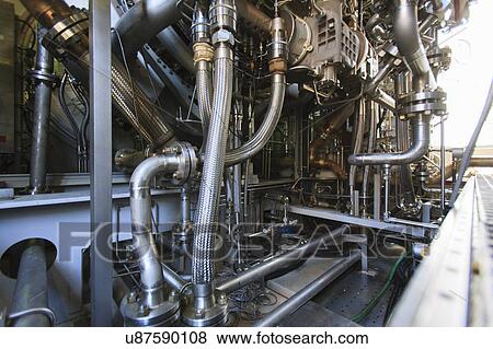 Electric cogeneration power plant View Large Photo Image Stock Photo - Electric cogeneration power plant. Fotosearch