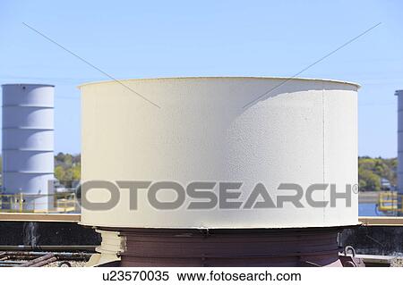 Stock Photography - Electric cogeneration power plant. Fotosearch