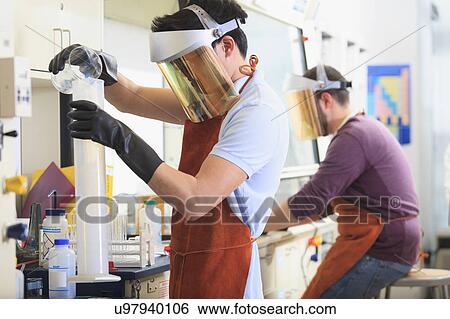 Engineering students in a chemistry laboratory View Large Photo Image Stock Photograph - Engineering students in a chemistry laboratory. Fotosearch