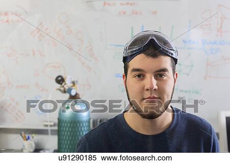 Stock Photography - Engineering students in chemistry laboratory. Fotosearch