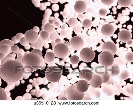 Stock Photo - Glowing spheres. Fotosearch