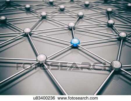 Stock Photograph - Network, conceptual illustration. Fotosearch