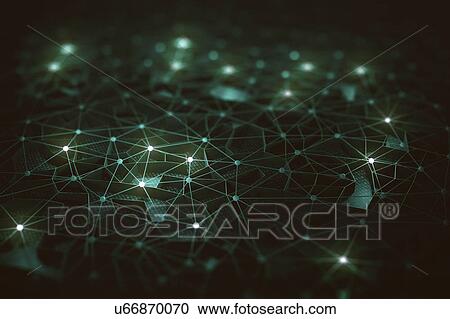 Stock Image - Network. Fotosearch