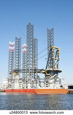 Offshore oil rig View Large Photo Image Stock Image - Offshore oil rig. Fotosearch