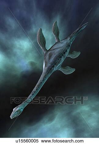 Stock Photography - Plesiosaur. Fotosearch