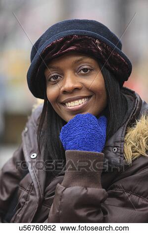 Portrait of a woman smiling View Large Photo Image Stock Image - Portrait of a woman smiling. Fotosearch