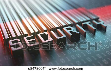 Picture - Security barcode. Fotosearch