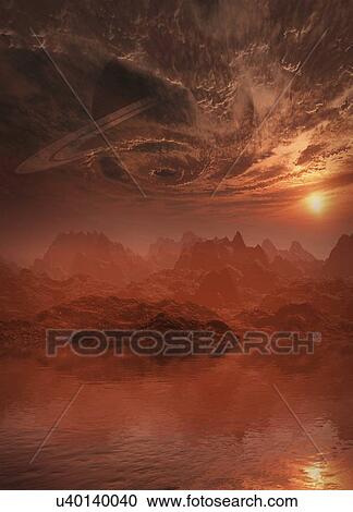 Storm clouds swirling above planet View Large Photo Image Stock Image - Storm clouds swirling above planet. Fotosearch
