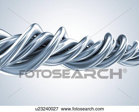 Stock Photo - Twisted metal. Fotosearch
