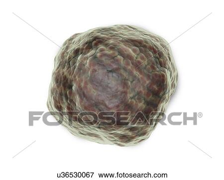 Stock Photo - Unhealthy cell. Fotosearch