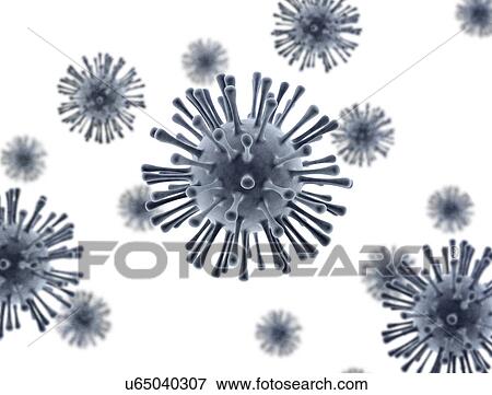 Stock Photo - Viruses. Fotosearch