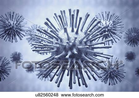 Stock Photo - Viruses. Fotosearch