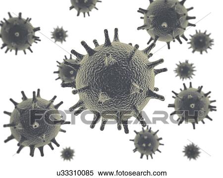 Stock Photography - Viruses. Fotosearch