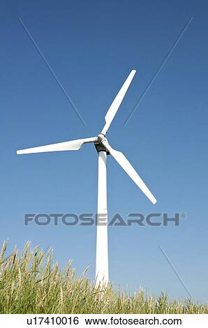 Stock Photograph - Wind turbine. Fotosearch