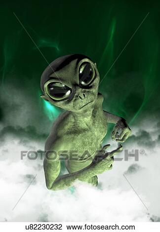 Alien View Large Photo Image Stock Image - Alien. Fotosearch