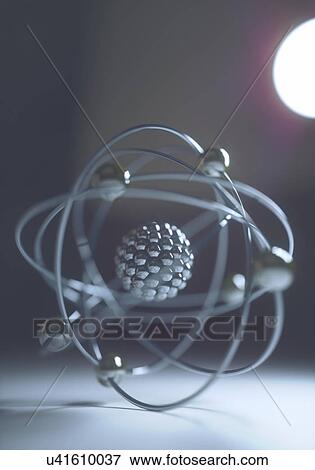 Atom, illustration View Large Photo Image Stock Photo - Atom, illustration. Fotosearch