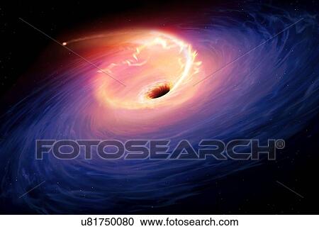 Black Hole Shredding a Star View Large Photo Image Stock Image - Black Hole Shredding a Star. Fotosearch