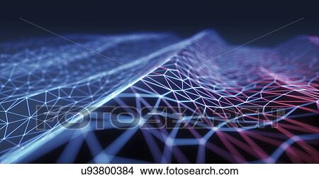 Blue connecting lines View Large Photo Image Picture - Blue connecting lines. Fotosearch