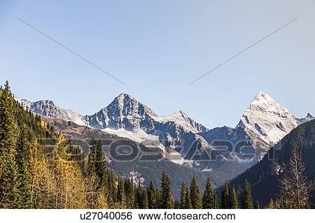 Stock Photograph - Canadian Rockies, Golden, British Columbia, Canada. Fotosearch
