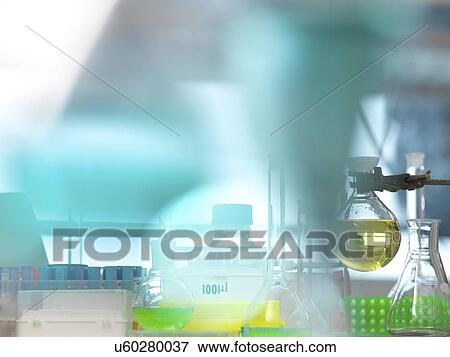 Stock Photo - Chemical research. Fotosearch