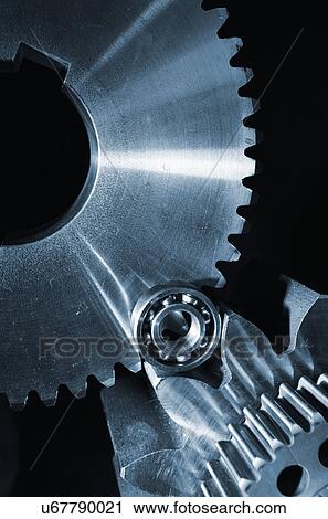 Stock Image - Cogs and gears. Fotosearch