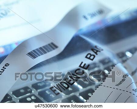 Stock Image - Cyber crime evidence. Fotosearch