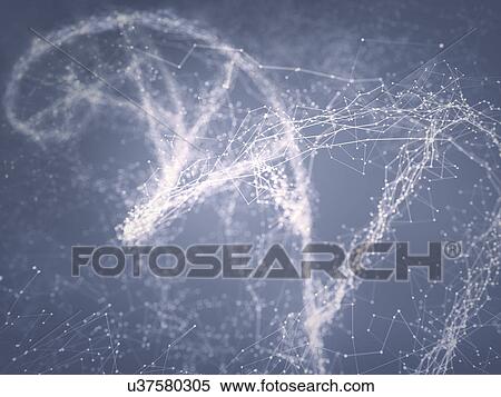 Stock Photography - DNA molecule, illustration. Fotosearch