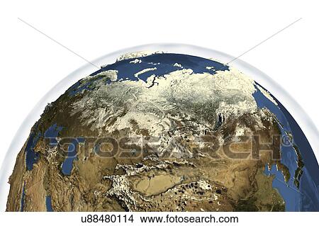 Earth from space, illustration View Large Photo Image Picture - Earth from space, illustration. Fotosearch
