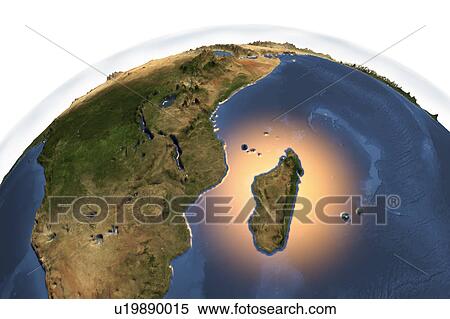 Earth from space, illustration View Large Photo Image Stock Photography - Earth from space, illustration. Fotosearch