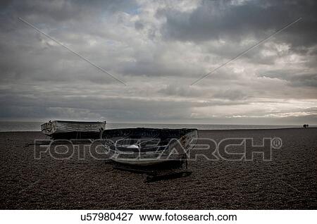 Fishing boats on beach, Aldeburgh, Suffolk, England View Large Photo Image Stock Photo - Fishing boats on beach, Aldeburgh, Suffolk, England. Fotosearch