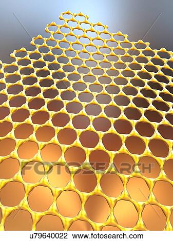 Graphene sheet, illustration View Large Photo Image Stock Image - Graphene sheet, illustration. Fotosearch