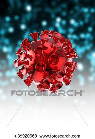 HIV particle, illustration View Large Photo Image Stock Photo - HIV particle, illustration. Fotosearch