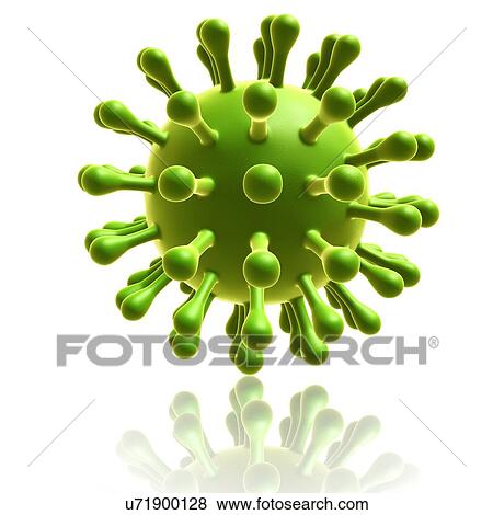 Influenza H1N1 virus particle, illustration View Large Photo Image Stock Photo - Influenza H1N1 virus particle, illustration. Fotosearch